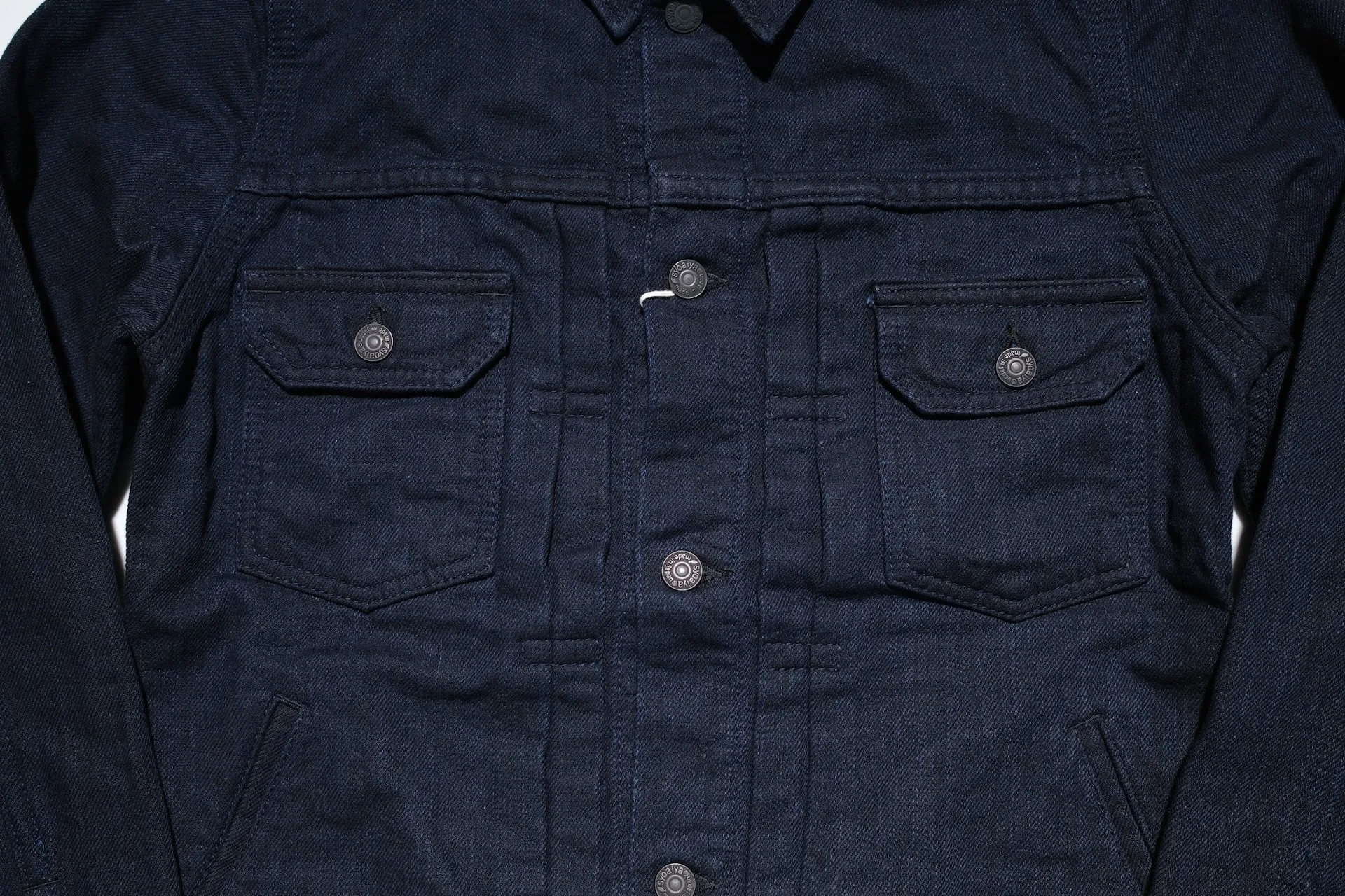 Pure Blue Japan Indigo Dyed "Double Face" Type 2 Denim Jacket
