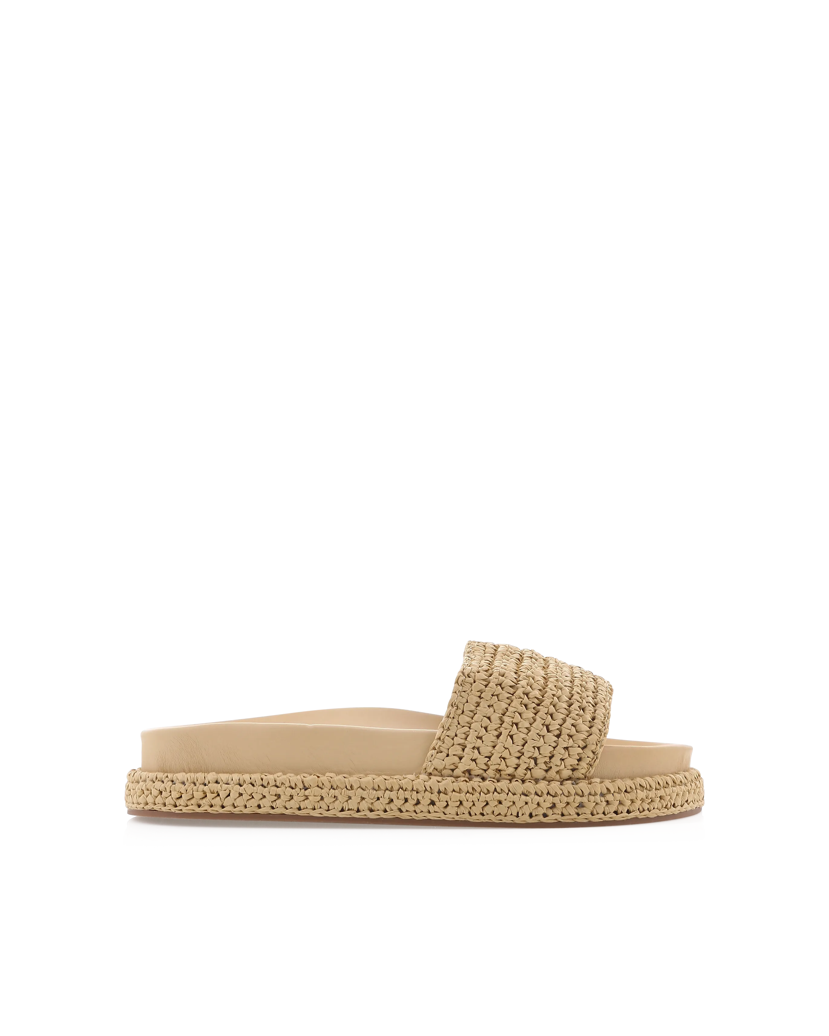Quartilla Sandals - Natural Raffia
