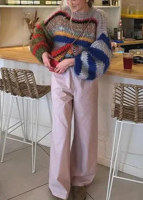 Rainbow Hues Sweater