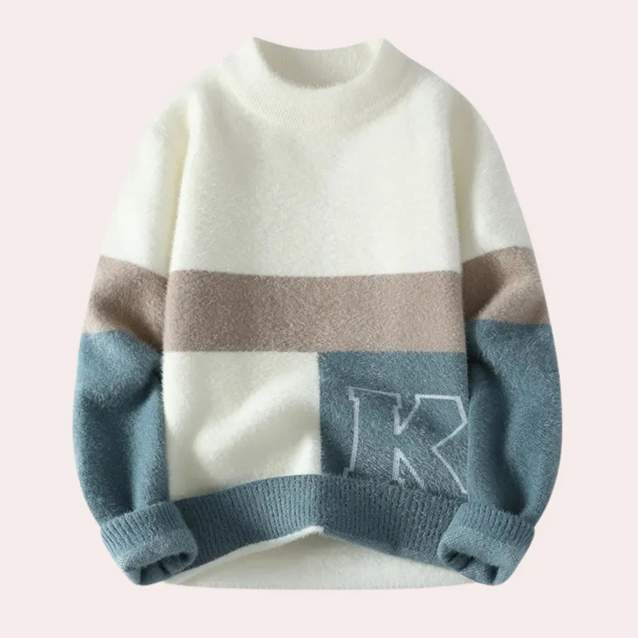 Rainer - modern warm jumper for men