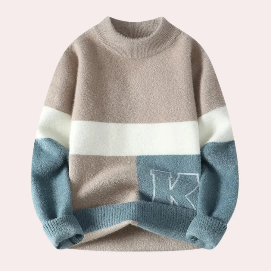 Rainer - modern warm jumper for men