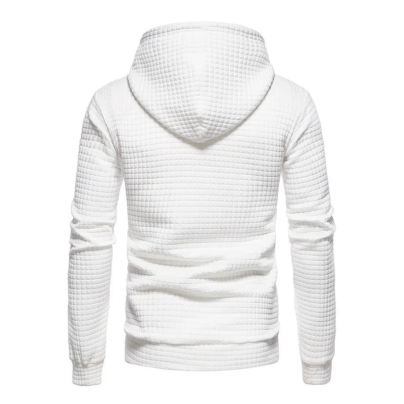 Raymond™ | Modern Style Body Fit Waffle Textured Hoodies