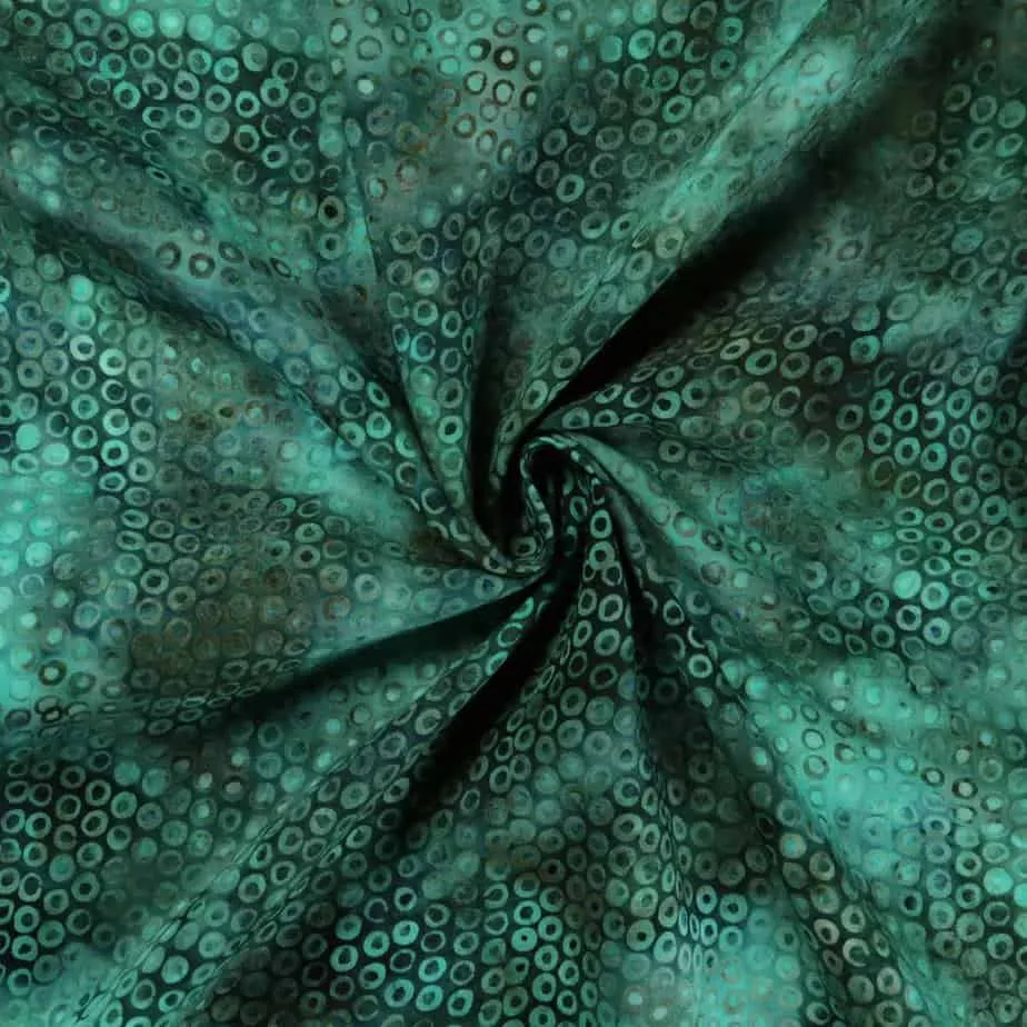 Rayon Batik - Bubbles Sea