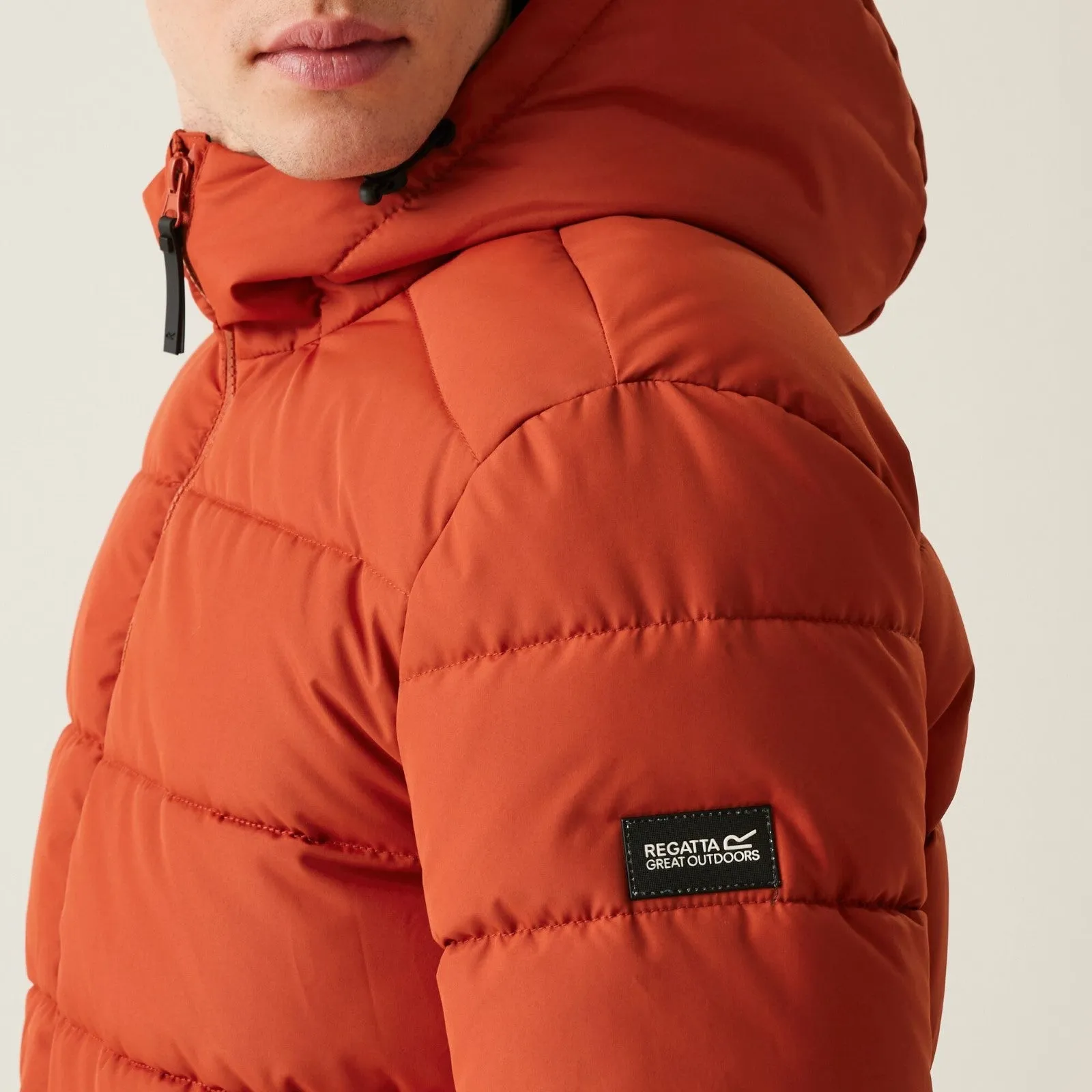 Regatta Mens Laviver Hooded Winter Padded Jacket