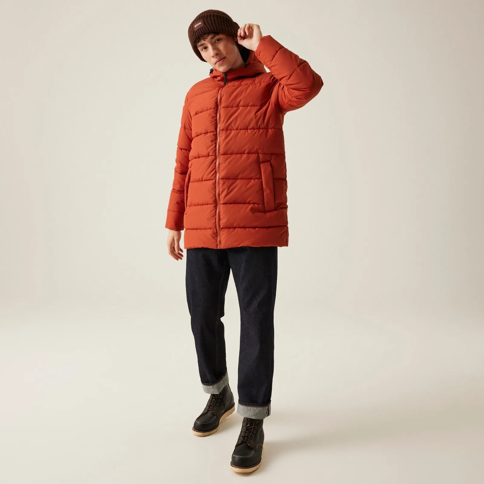 Regatta Mens Laviver Hooded Winter Padded Jacket