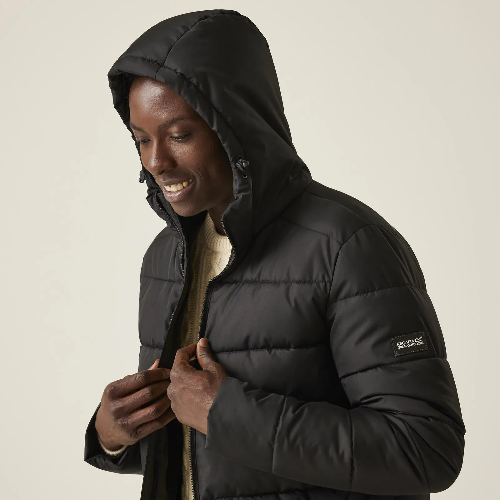 Regatta Mens Laviver Hooded Winter Padded Jacket