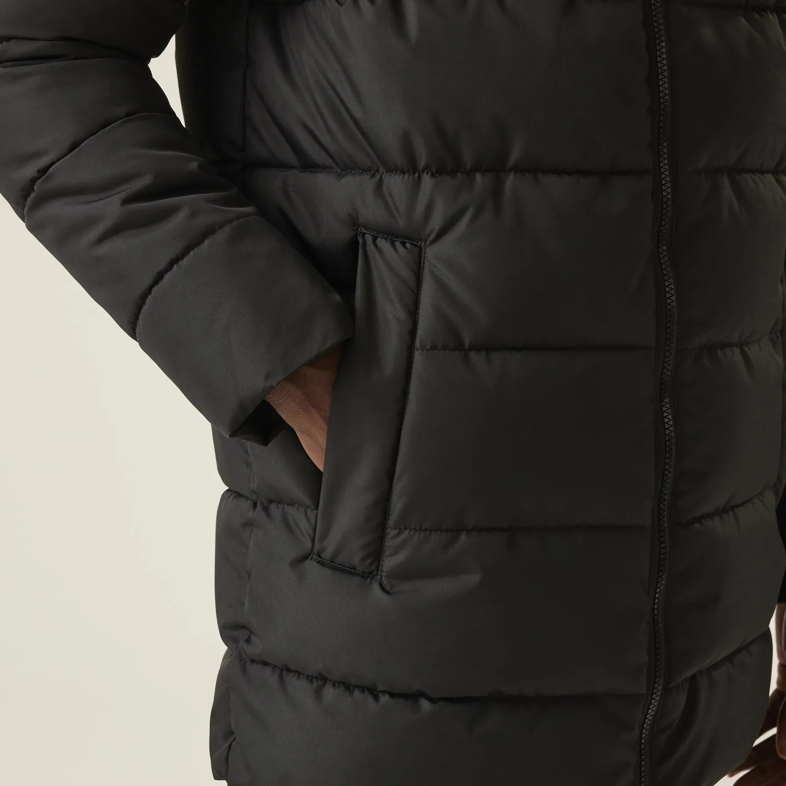 Regatta Mens Laviver Hooded Winter Padded Jacket
