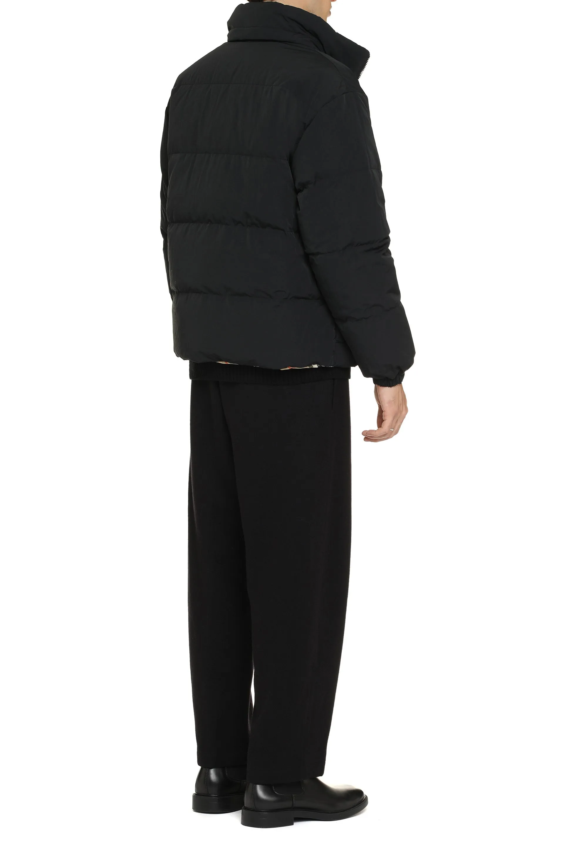 Reversible down jacket