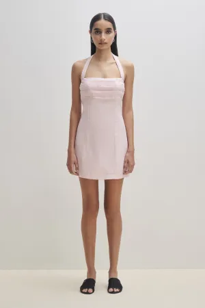 REYES LINEN MINI DRESS