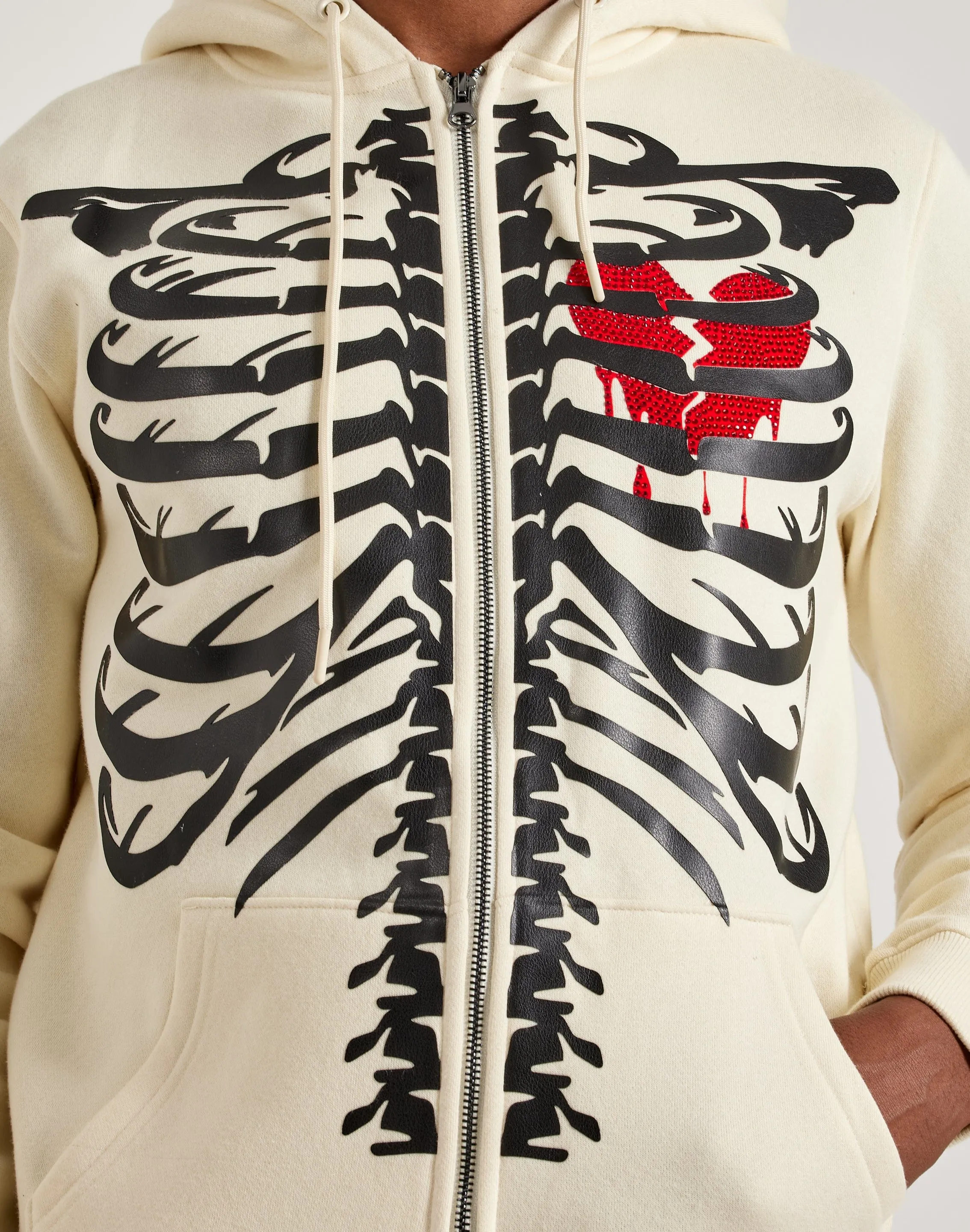 Roku Studio Skeleton Full-Zip Hoodie