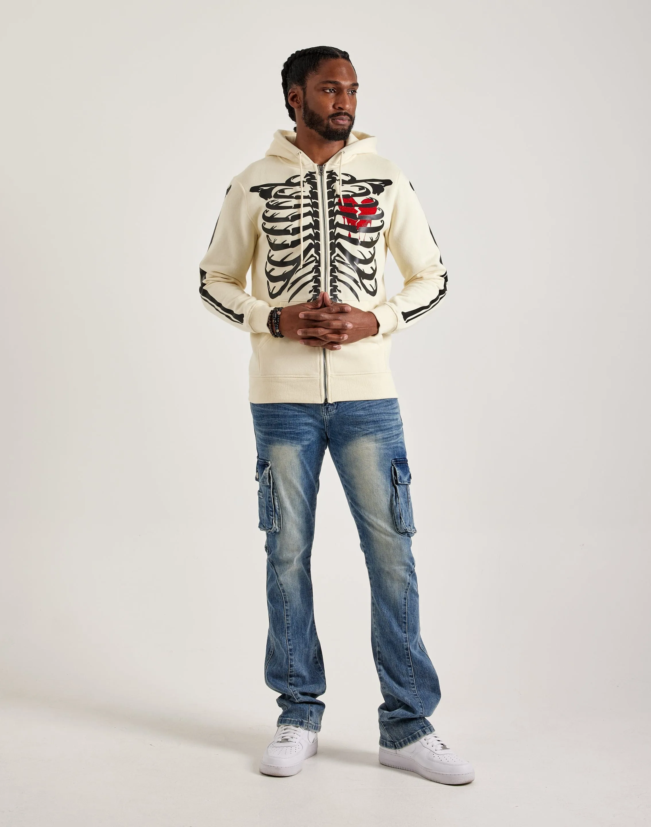 Roku Studio Skeleton Full-Zip Hoodie