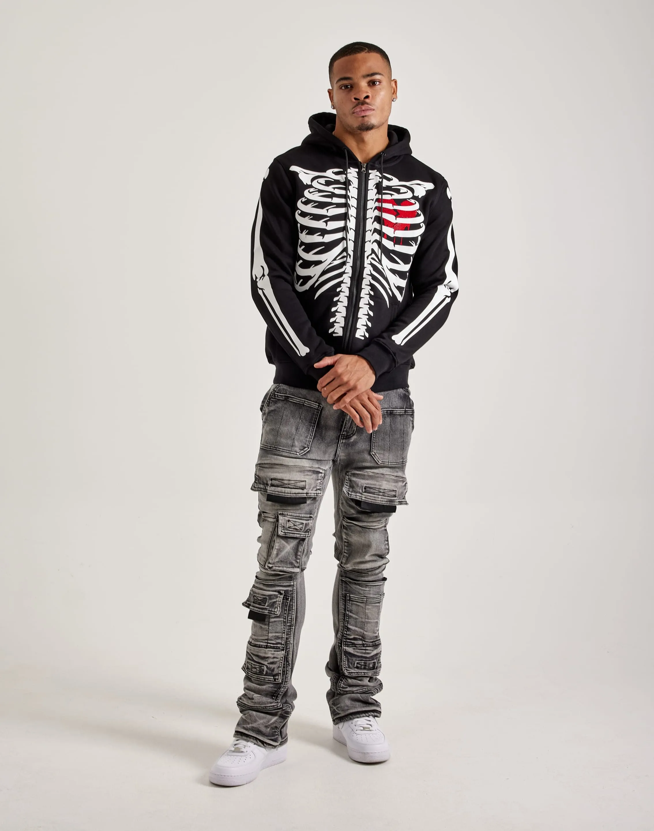Roku Studio Skeleton Full-Zip Hoodie