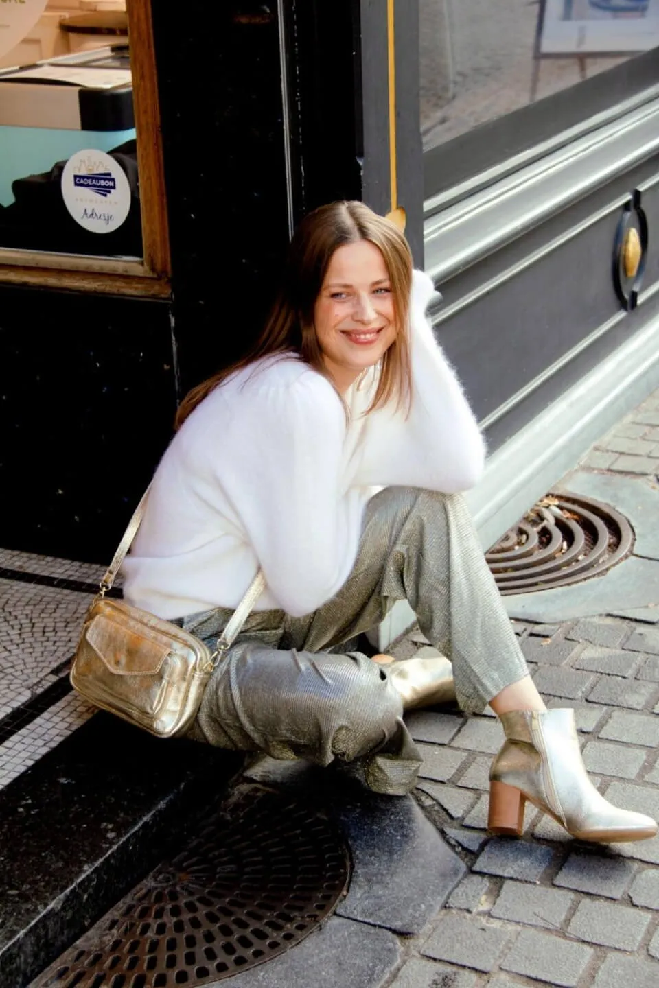Rosie Gebreide Trui