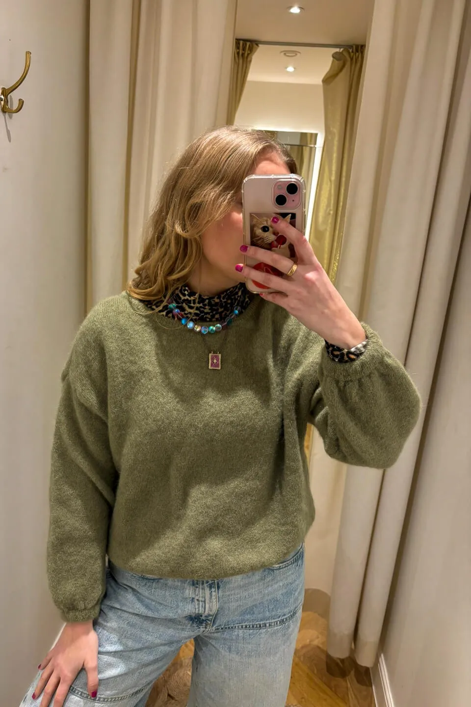 Rosie Gebreide Trui