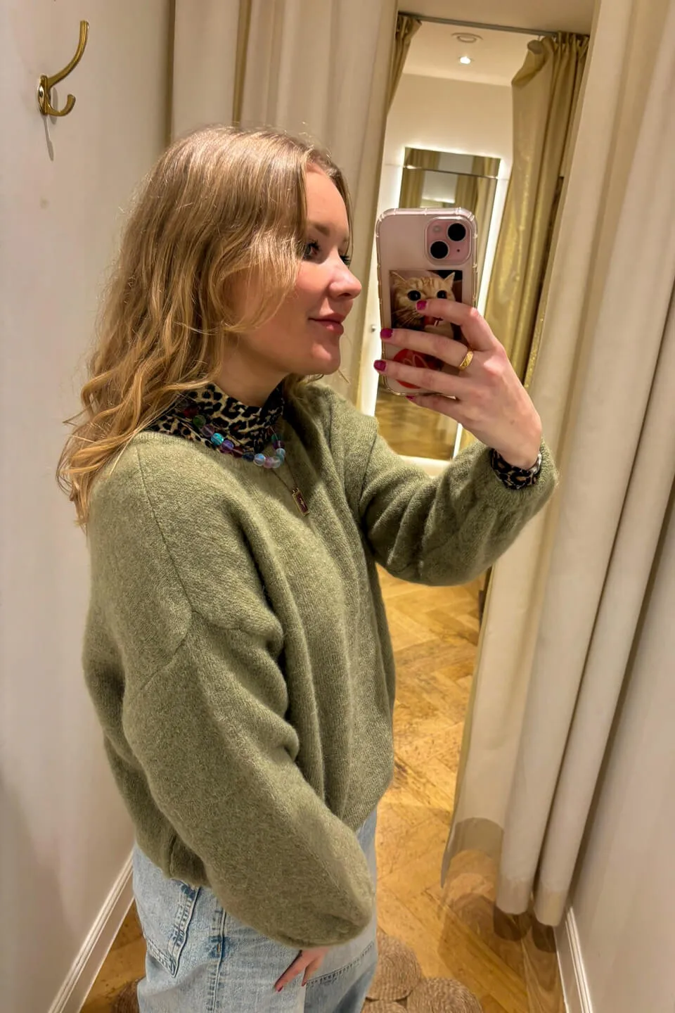 Rosie Gebreide Trui
