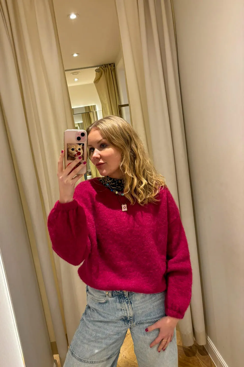 Rosie Gebreide Trui