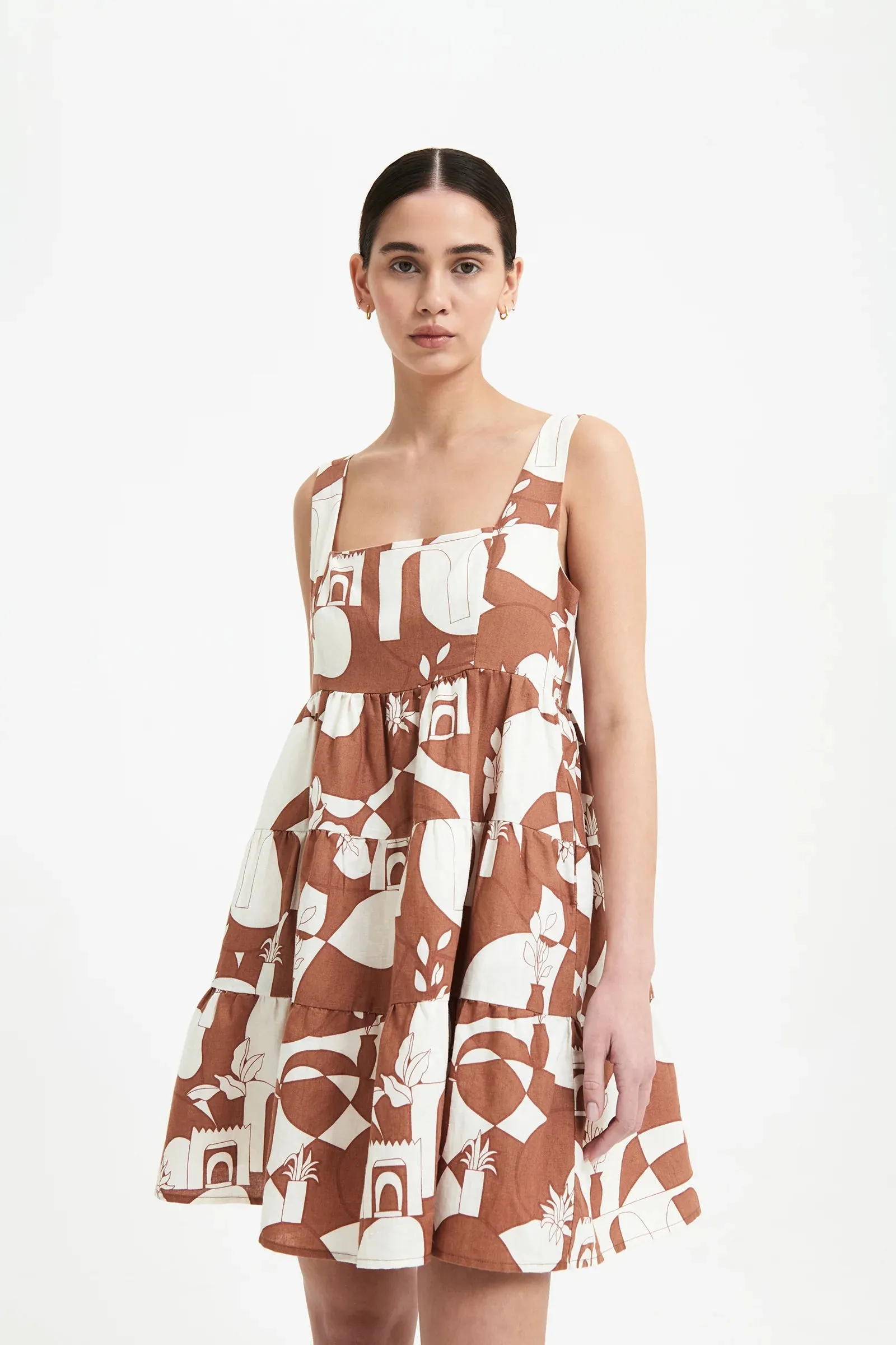 Safia Swing Dress Tangier