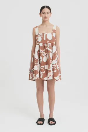 Safia Swing Dress Tangier