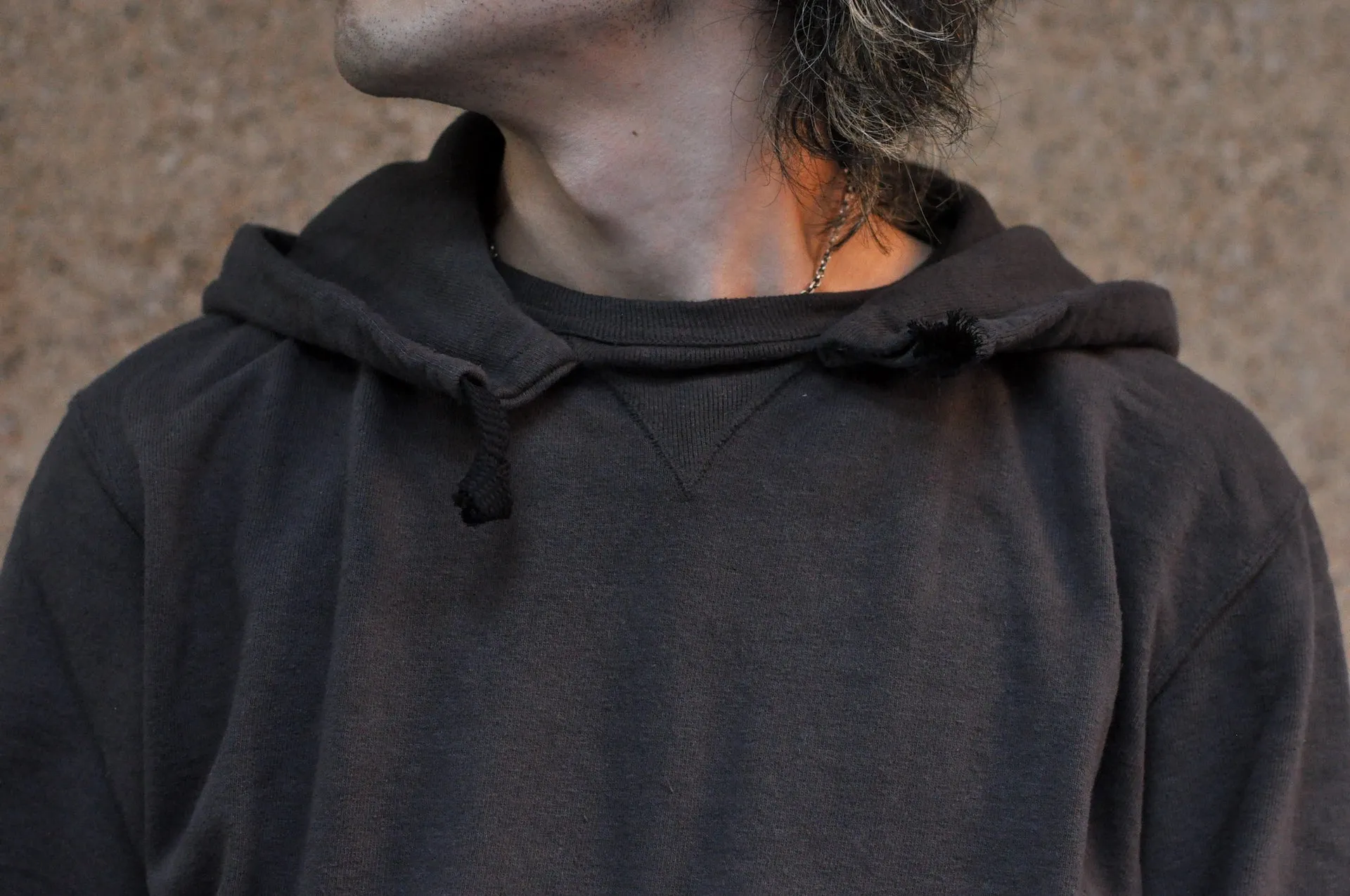Samurai 12oz "Nippon Cotton" Slub Yarn Pullover (Kuromame)