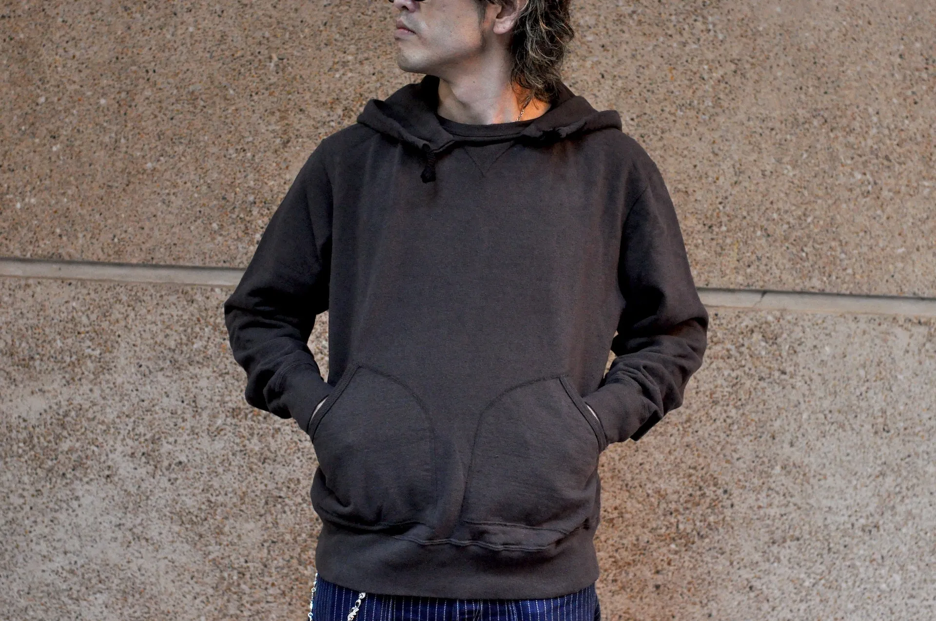 Samurai 12oz "Nippon Cotton" Slub Yarn Pullover (Kuromame)