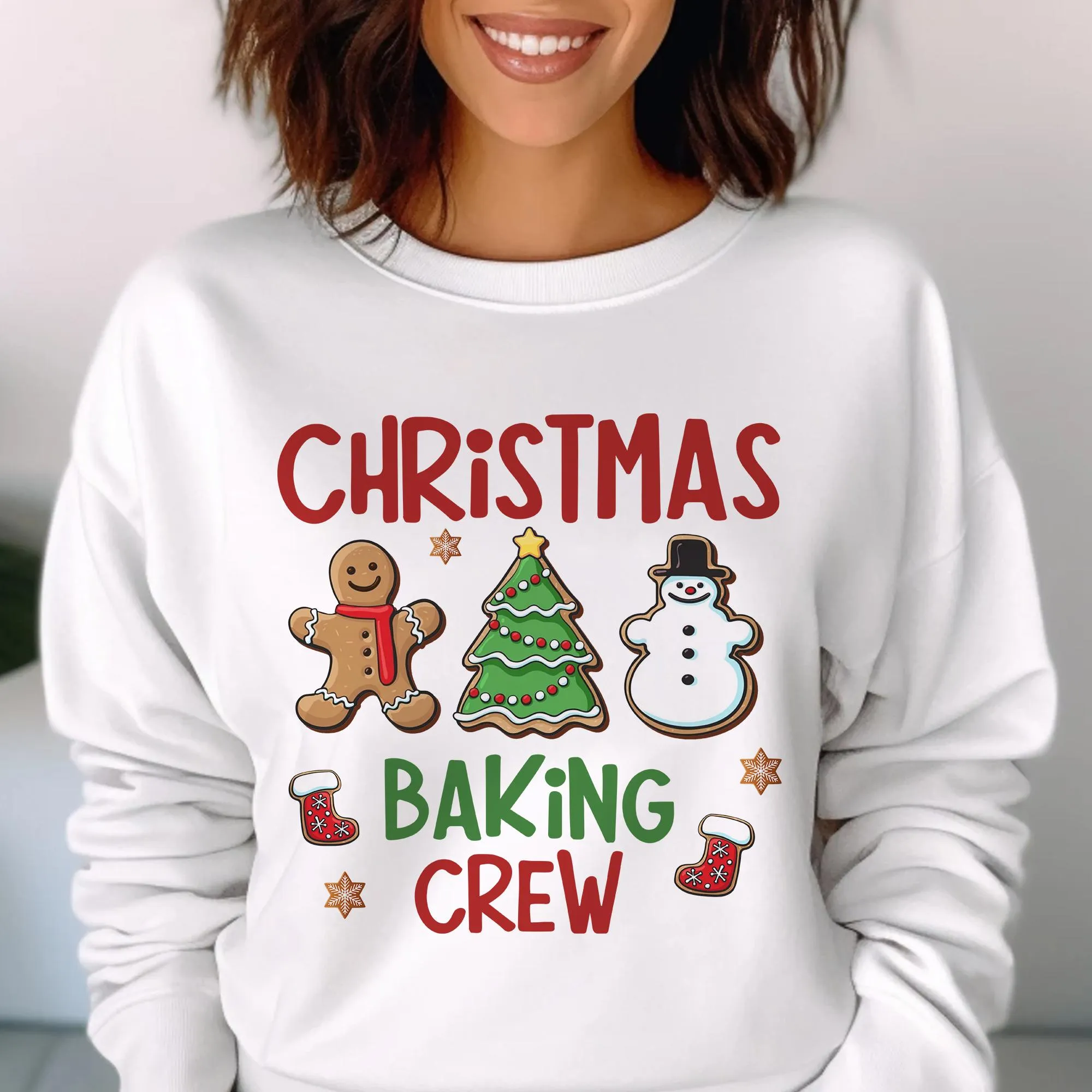 Sandjest Cookie Baking Crew, Family Christmas Shirts, Matching Christmas Shirts, Matching Family Shirts, Christmas Shirts, Holiday Baking Shirt