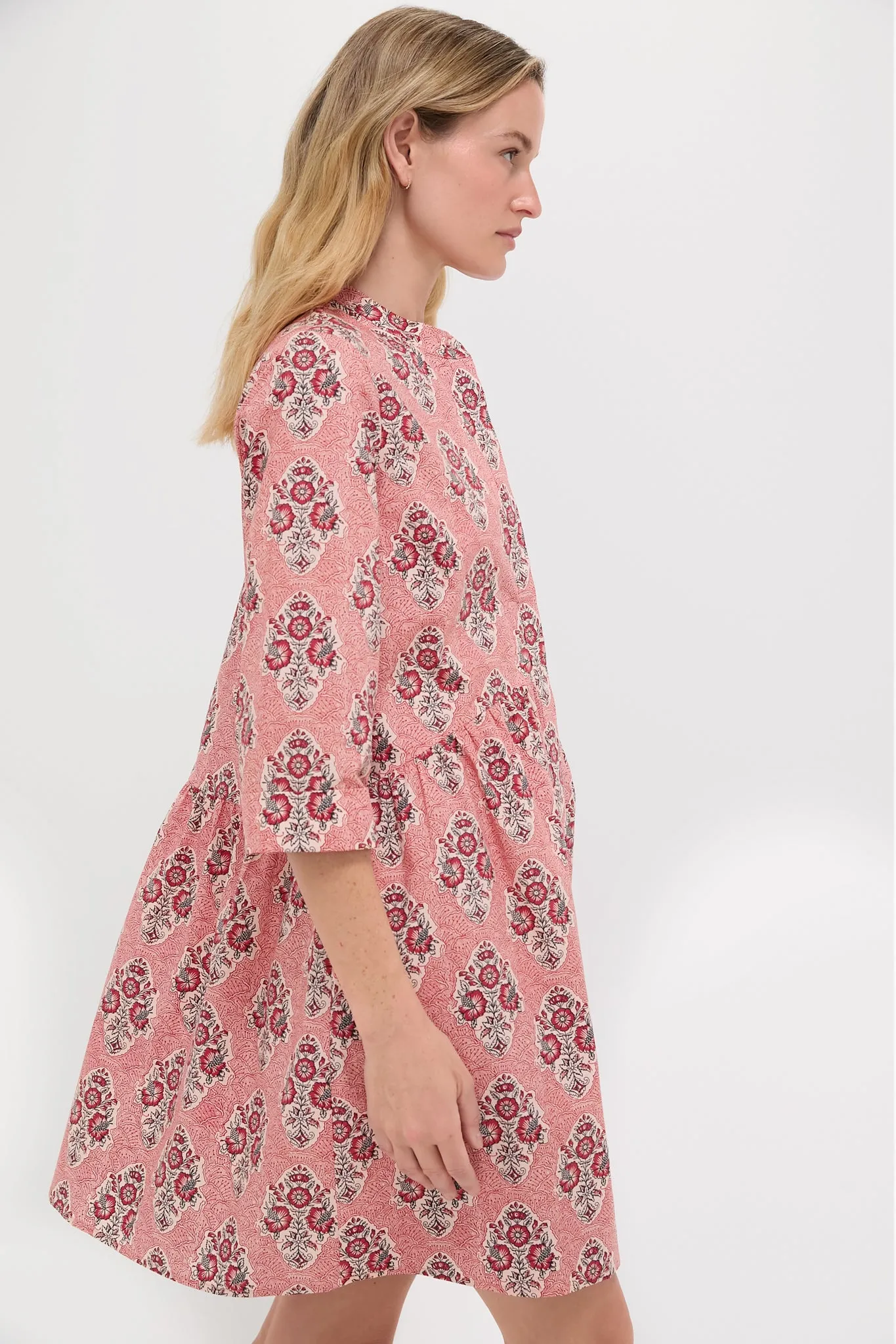 Scarlet Sonata Royal Shirt Dress