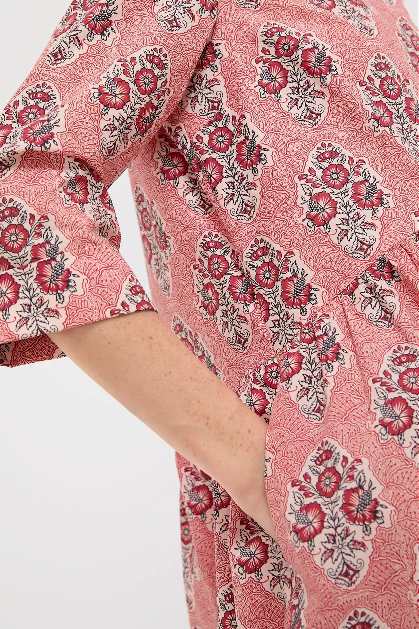 Scarlet Sonata Royal Shirt Dress