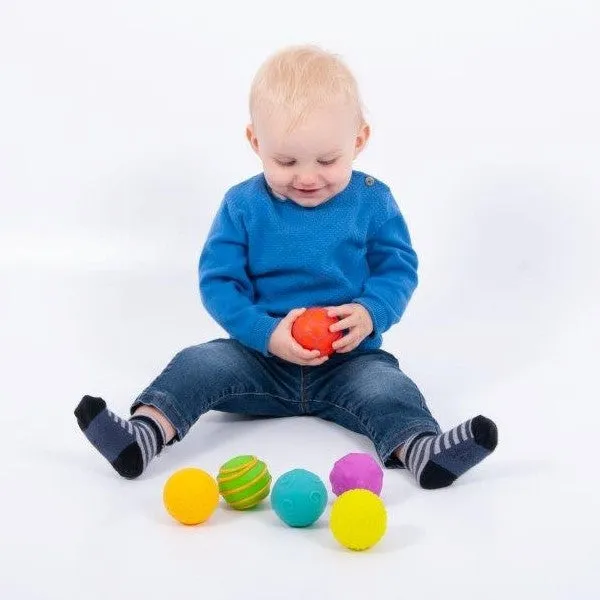 Sensory Texture Balls Pk 6