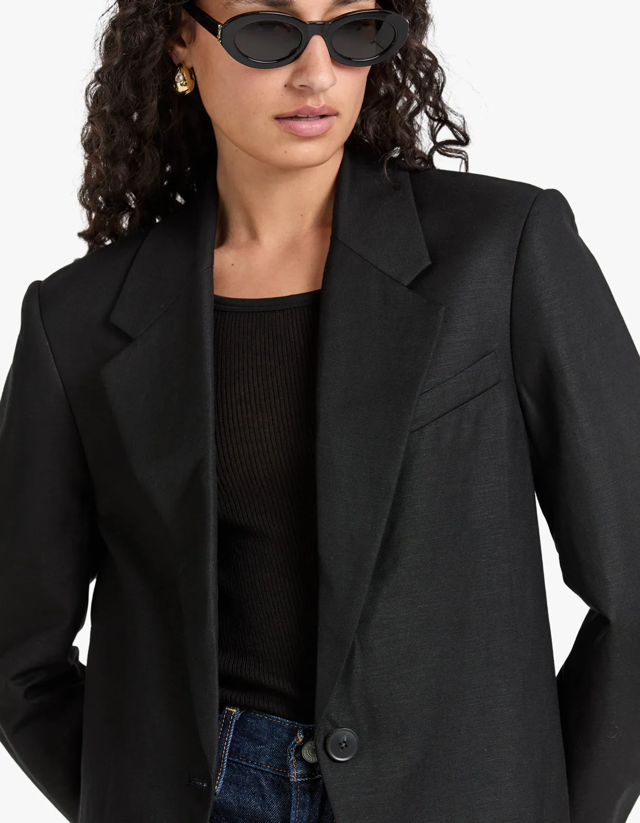 Serene Blazer - Black