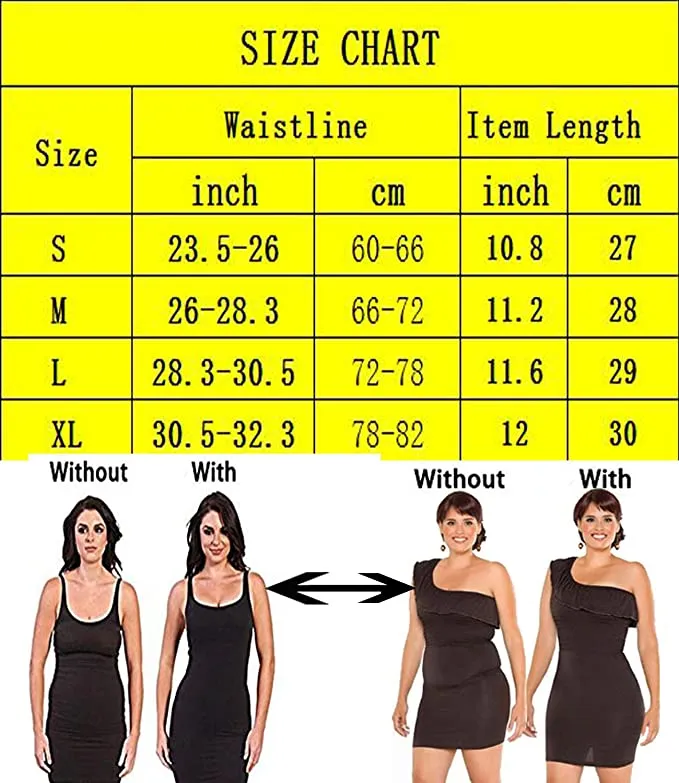 SEXYWG Women Waist Cincher Shapewear Girdle Tummy Control Thong Panty Slimming Body Shaper, Beige, Size L