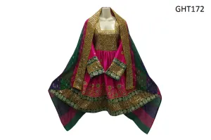 Shop Online Afghan Singer Pink Dress Pashtun Tribal Fashion Bridal Clothes