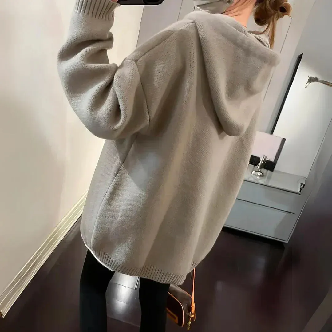 SMILEY | WARM OVERSIZED HOODIE