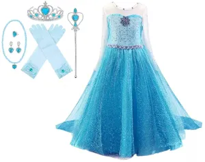 Snow Princess Queen Dresses