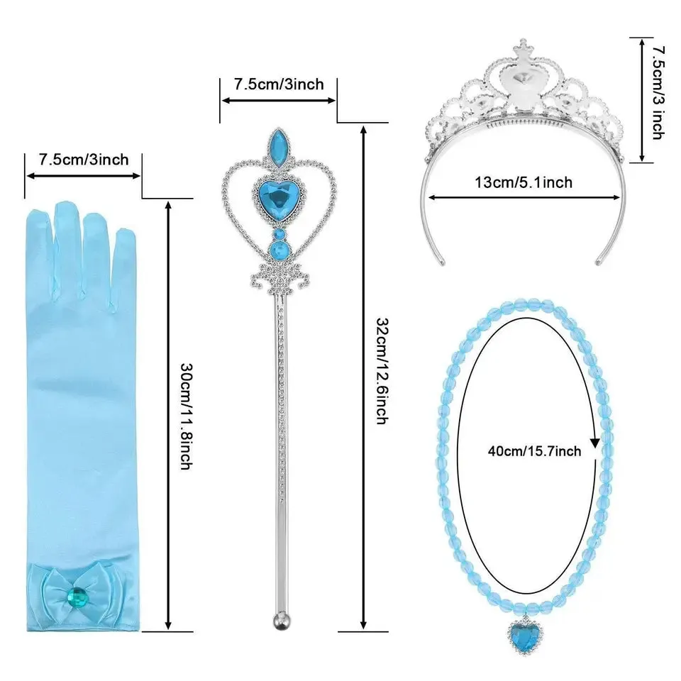 Snow Princess Queen Dresses