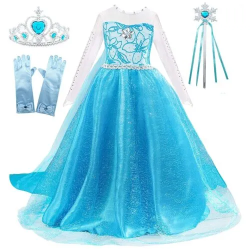 Snow Princess Queen Dresses