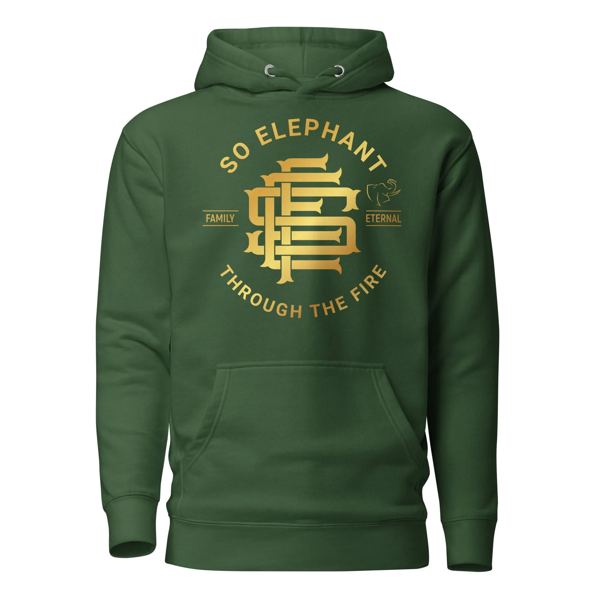 So Elephant "THROUGH THE FIRE " Men's  HOODIE