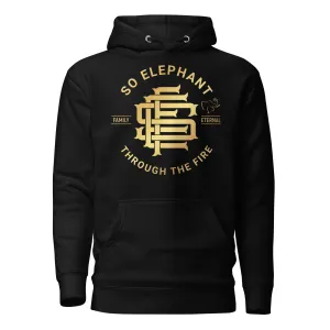 So Elephant "THROUGH THE FIRE " Men's  HOODIE