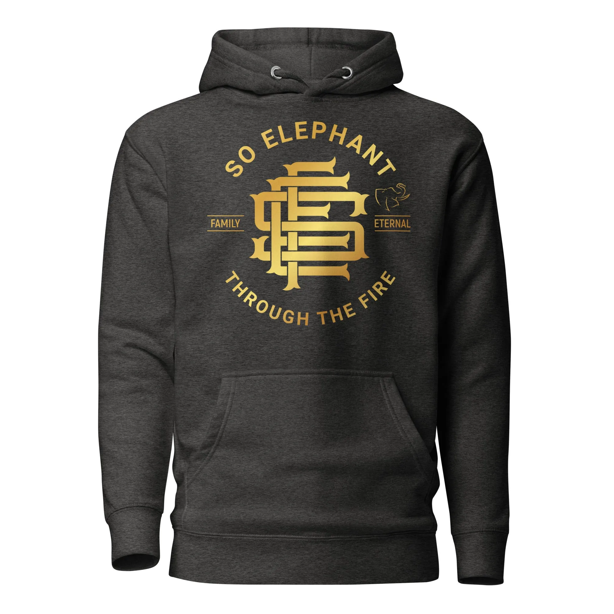 So Elephant "THROUGH THE FIRE " Men's  HOODIE
