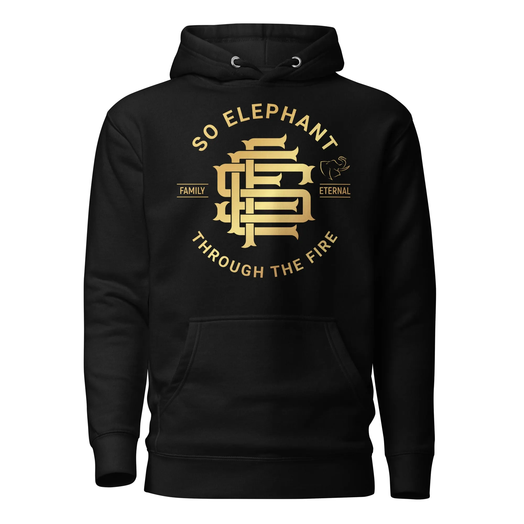 So Elephant "THROUGH THE FIRE " Men's  HOODIE
