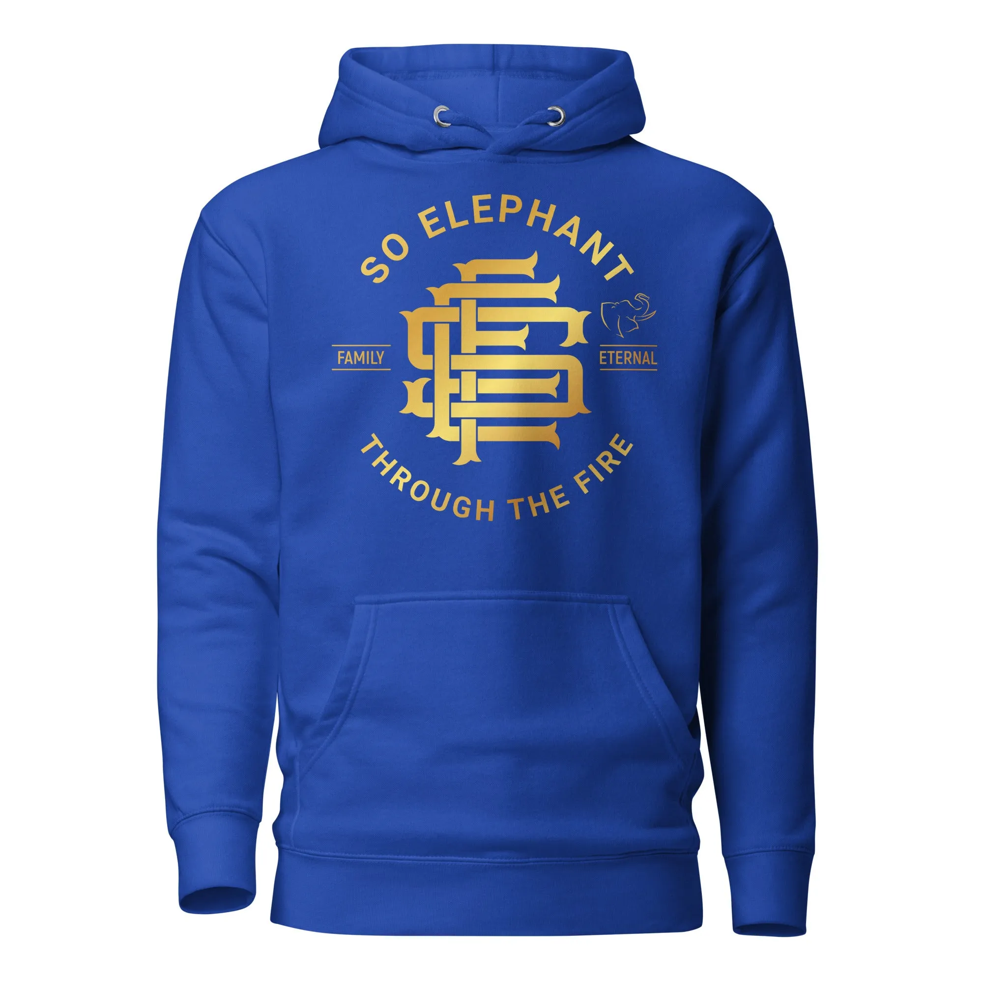 So Elephant "THROUGH THE FIRE " Men's  HOODIE