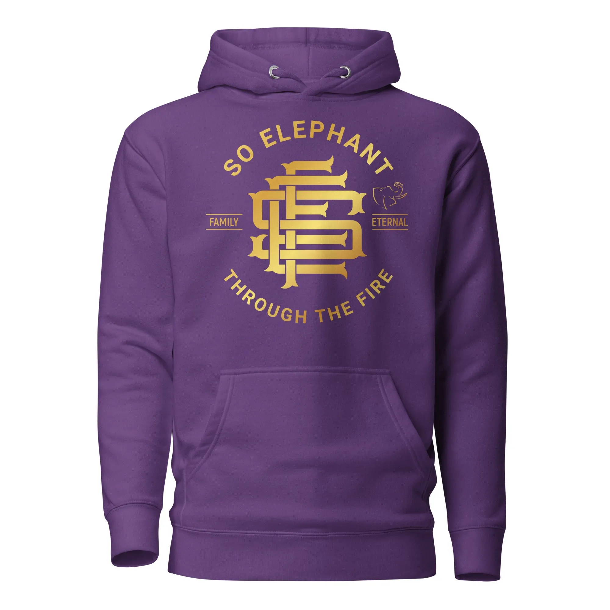 So Elephant "THROUGH THE FIRE " Men's  HOODIE