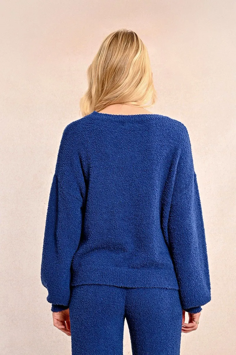 SOFT PLUSH KNIT SWEATER