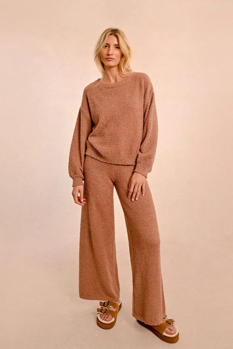SOFT PLUSH KNIT SWEATER
