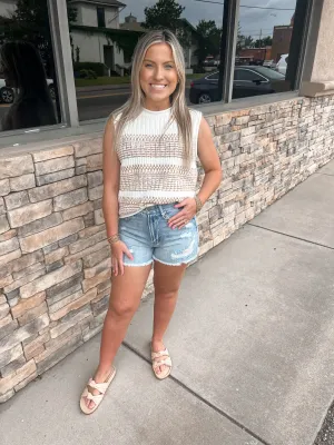 Someone New Textured Sweater