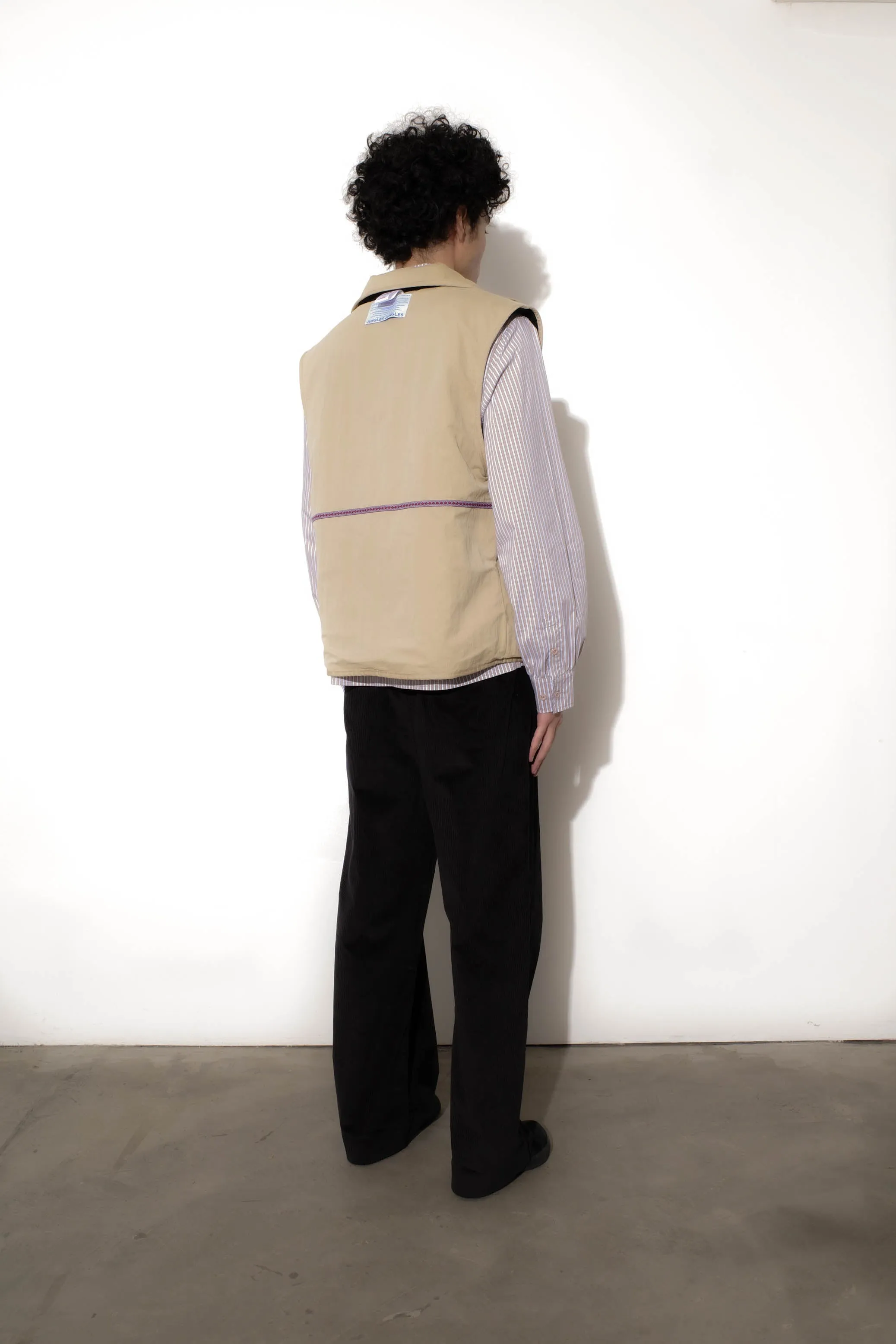 Spiraling Sherpa Vest