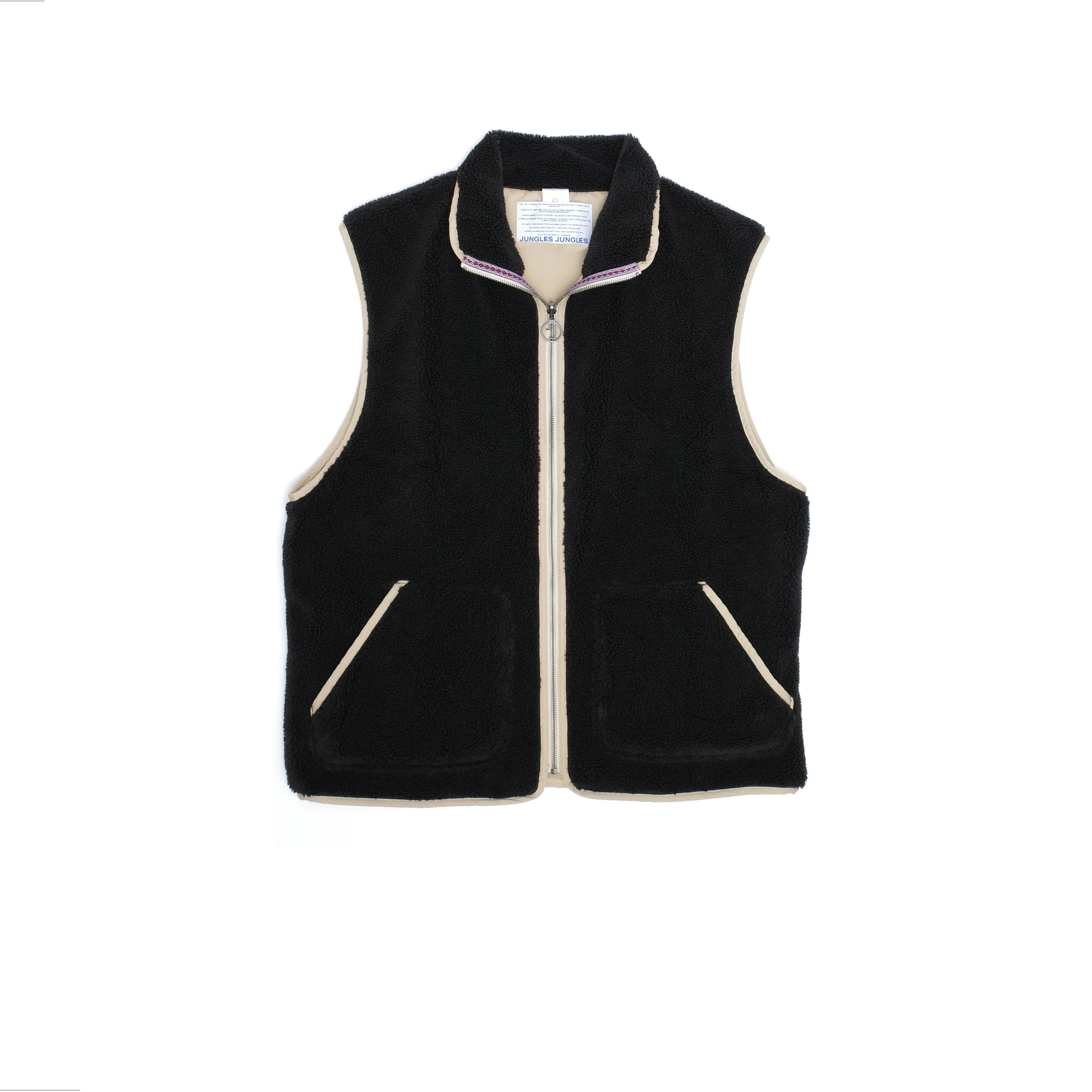 Spiraling Sherpa Vest
