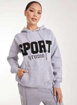 Sport Studio Textured Hoodie