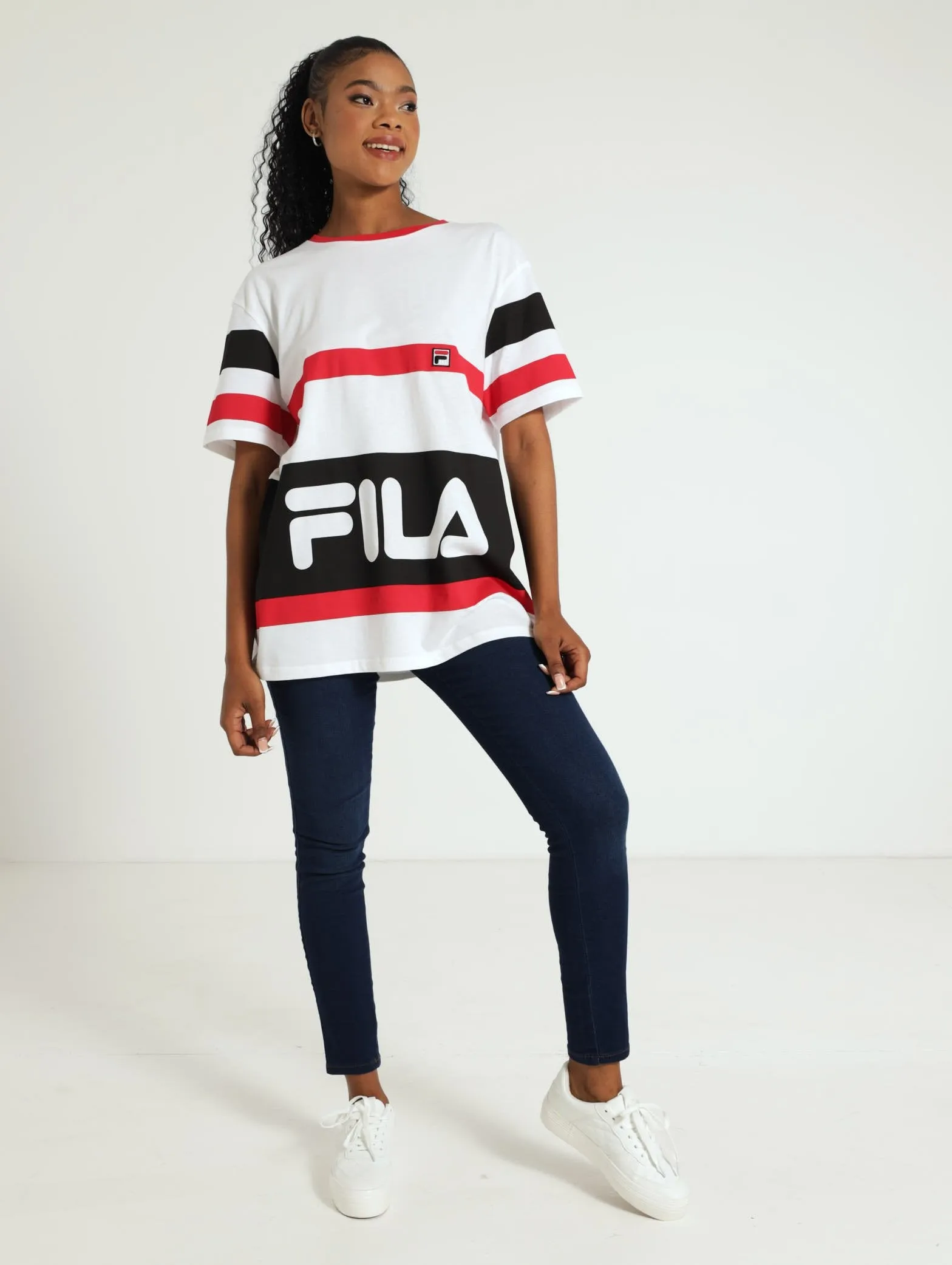 Stella Oversized Tee - White