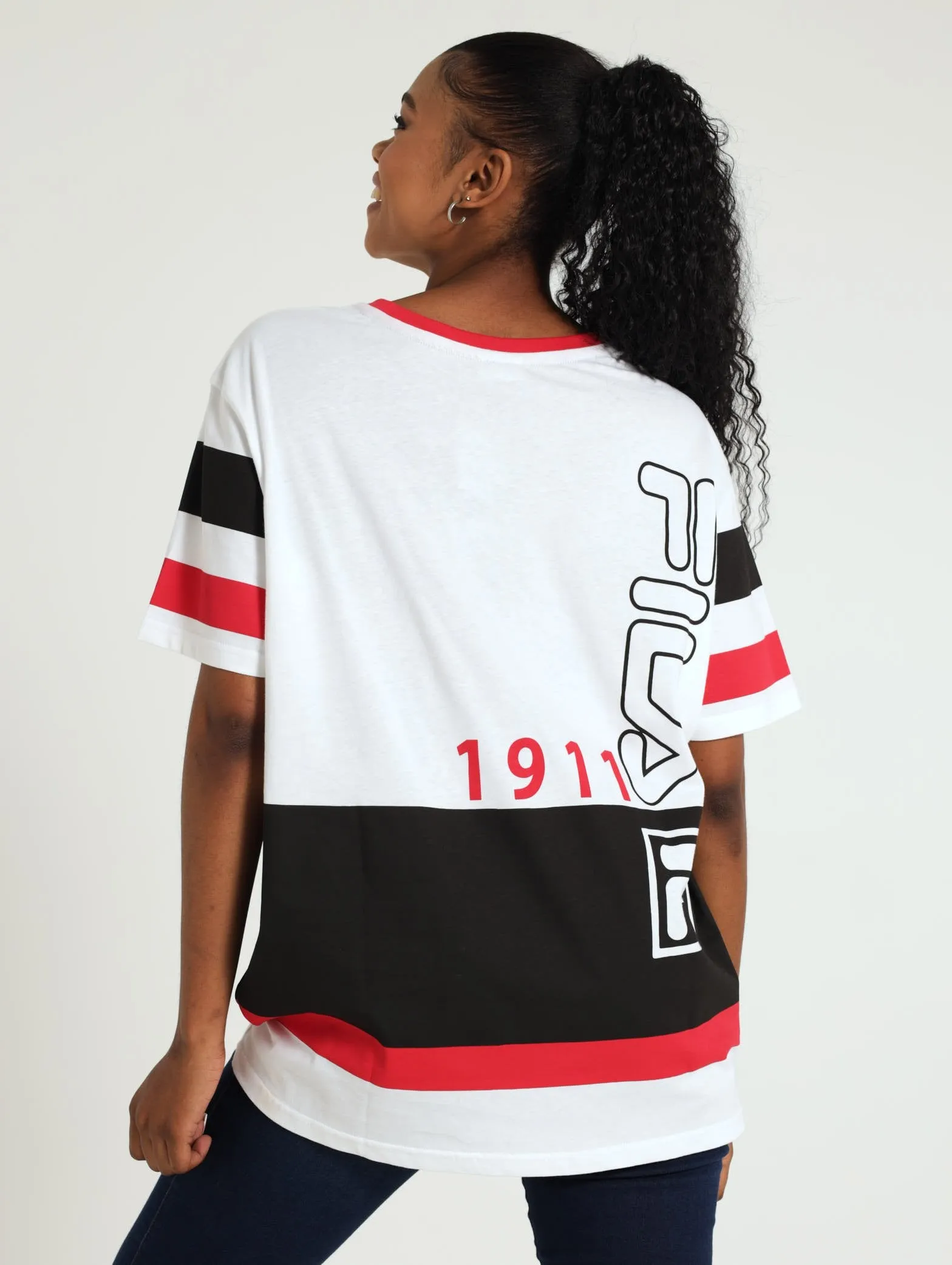 Stella Oversized Tee - White