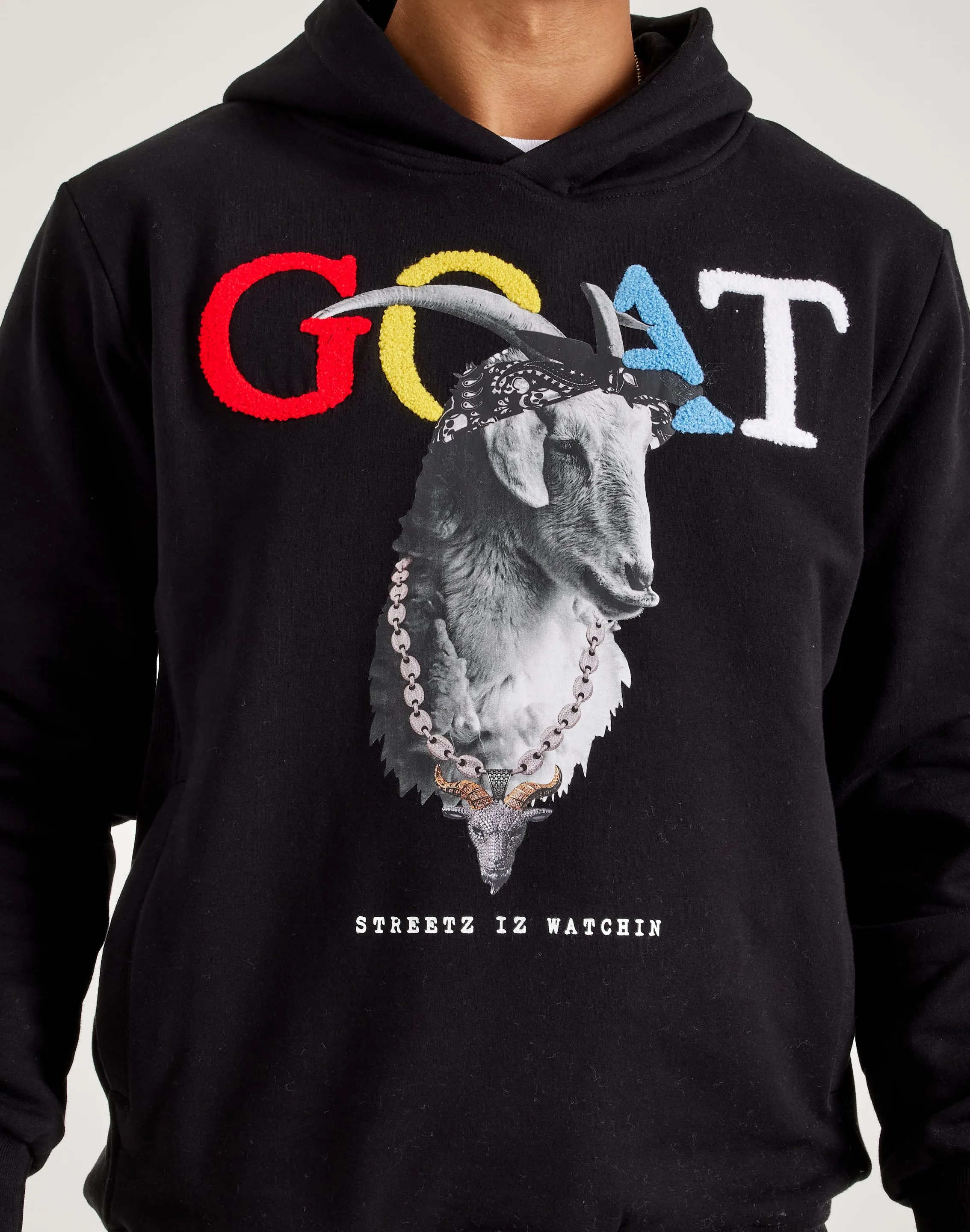 Streetz Iz Watchin Goat Pullover Hoodie